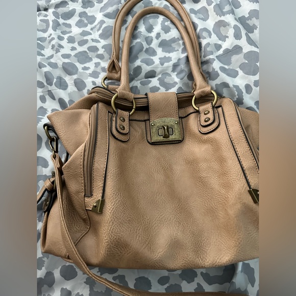 BLACK RIVET LARGE BROWN GENUINE LEATHER 4 COMPARTMENT PURSE 👛 - Picture 3 of 14